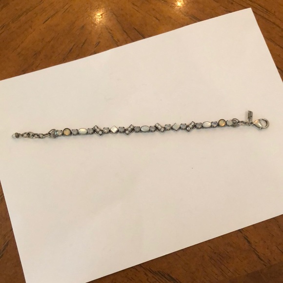 Sold Mary Demarco moonstone silver bracelet - Picture 2 of 3